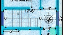 19x33 Home plan 367