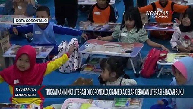 Tingkatkan Minat Literasi di Gorontalo, Gramedia Gelar Gerakan Literasi dan Bazar Buku