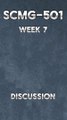 Exploring New Technology in Supply Chains: SCMG 501 Week 7 Discussion Guide
