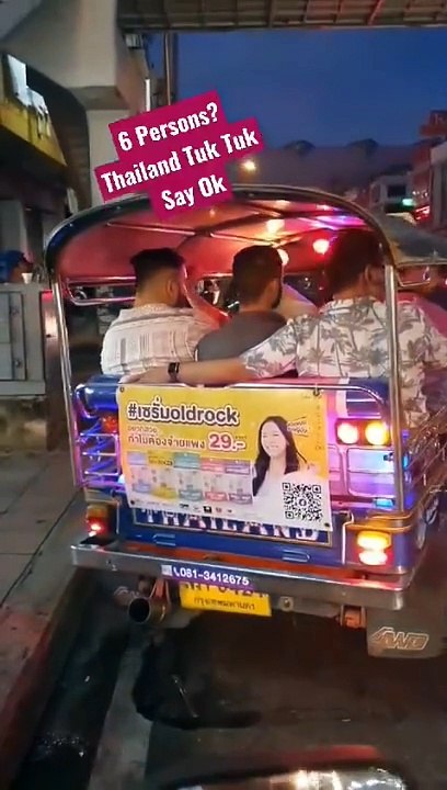 Tuk tuk in Bangkok