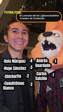 ¿Quiénes son tus 3 máximos históricos de la Selección Mexicana? Pt1