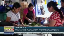 Más de 10 mil personas evacuadas por intensas lluvias en Guatemala