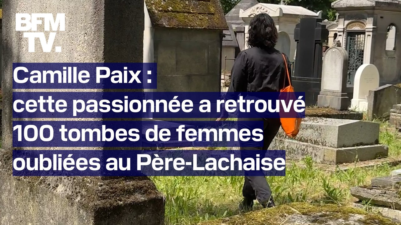 Cette passionnée a retrouvé 100 tombes de femmes oubliées au Père-Lachaise