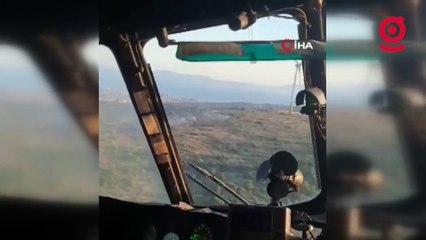 Çeşme'de makilik alanda çıkan yangın kontrol altına alındı