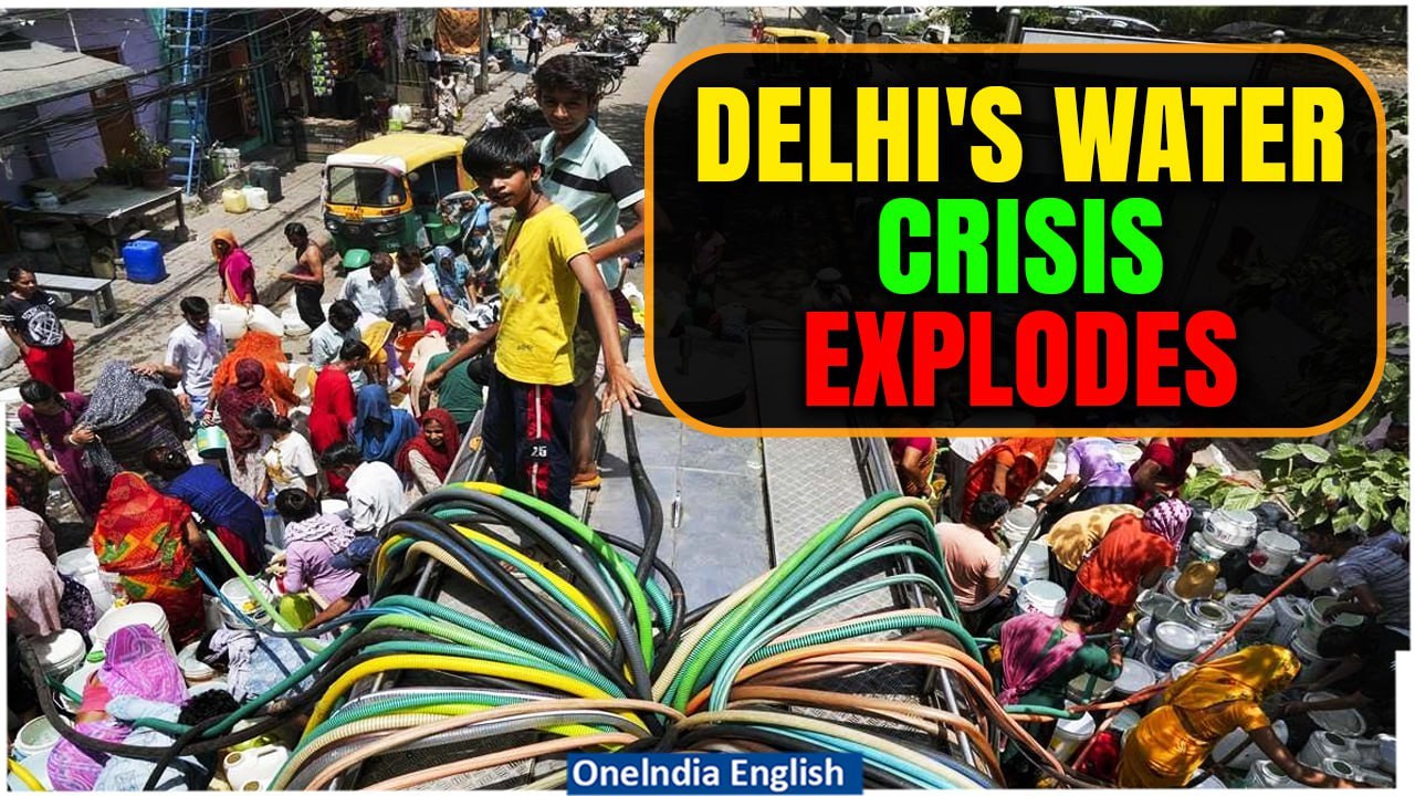 Delhi's Water Crisis Hits Breaking Point: Water Crisis Grips NCR; City Faces Unprecedented Shortage