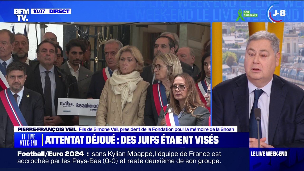 Antisémitisme: Pierre-François Veil, fils de Simone Veil, appelle à "faire baisser le niveau de violence dans notre pays"
