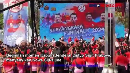 Momen Kapolri Ajak Jamintel dan KSAD Nyanyi Bareng 'Kowe Siji-sijine'