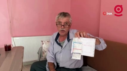 Emekli vatandaşa 2 bin 564 TL'lik su faturası şoku: "Ben hamam çalıştırmıyorum"