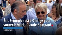 Éric Zemmour est à Organe pour soutenir Marie-Claude Bompard, candidate Reconquête