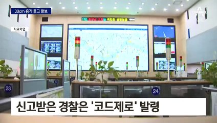 상의 벗고 흉기 든 채 거리 활보