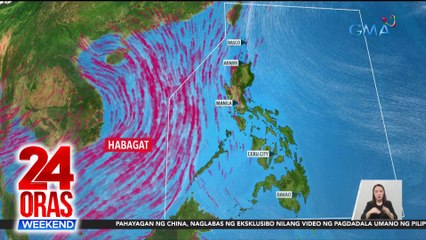 Pag-uulan sa Metro Manila, sanhi ng hanging Habagat sa western section ng Southern Luzon | 24 Oras Weekend