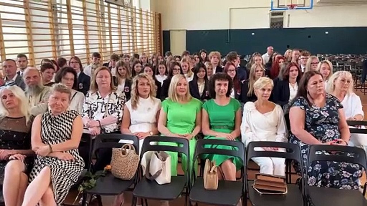Zakończenie roku szkolnego w I LO w Tomaszowie