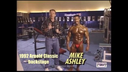 Mike Ashley Natural Pro Bodybuilder 1990 Arnold Classic Champion