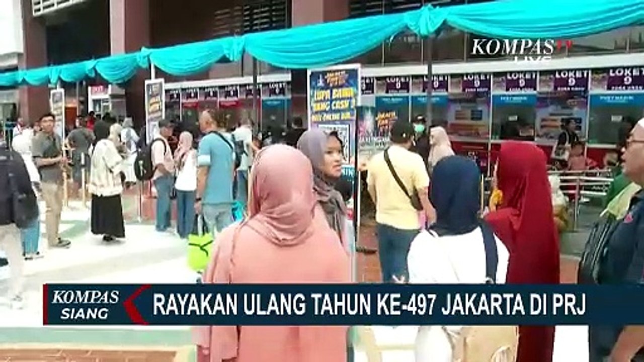 Rayakan Ulang Tahun Ke-497 Jakarta di PRJ, Coba Simulasi Jadi Masinis LRT