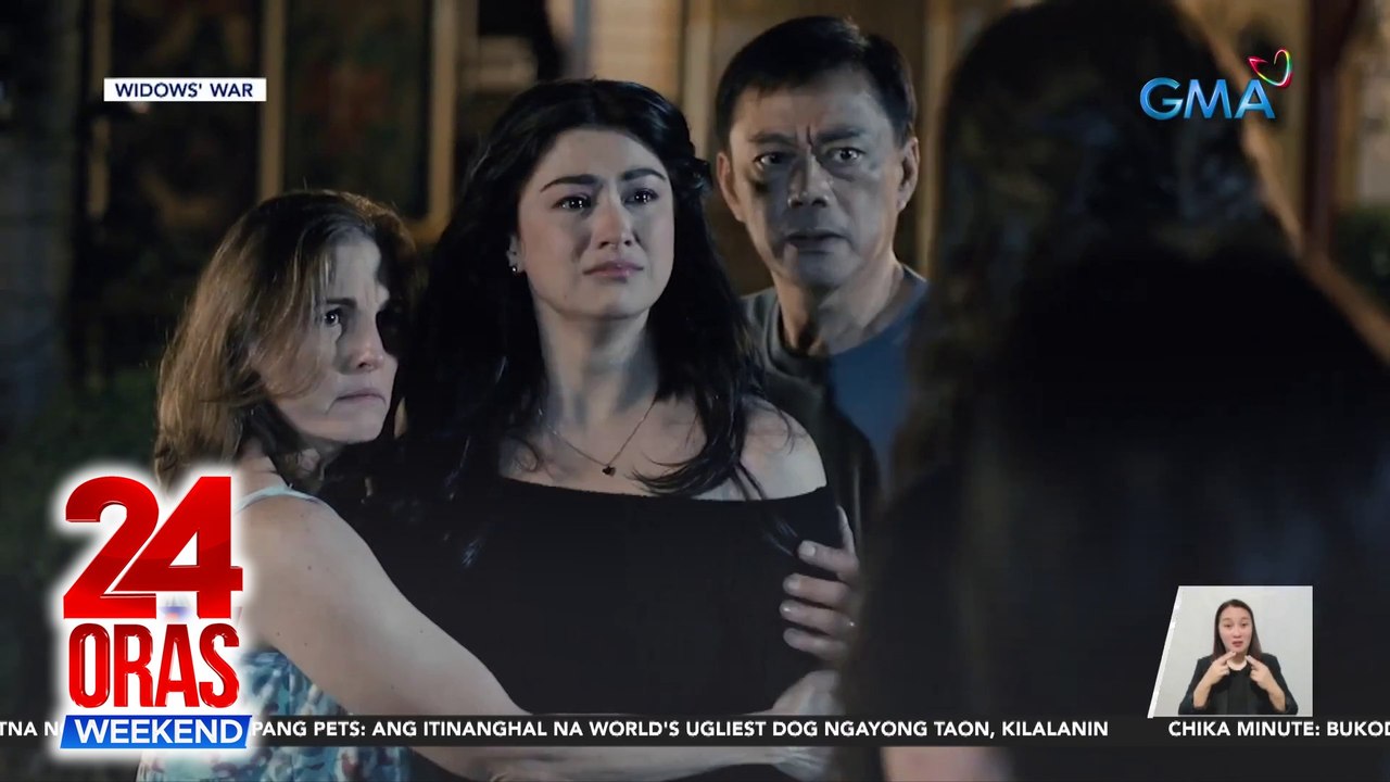 Iba pang aabangang bituin sa murder mystery drama series na "Widows' War," ni-reveal na | 24 Oras Weekend