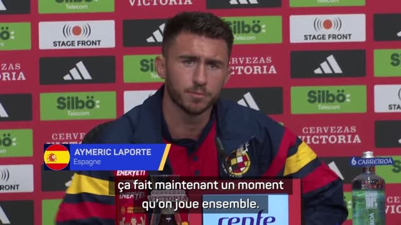 Espagne - Laporte : “Ça se passe bien avec Robin Le Normand, on est contents de jouer ensemble”