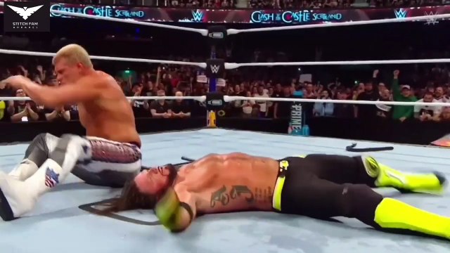 Caody Rhodes Vs AJ Styles Highlights Clash At The Castle 2024