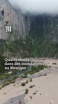 Au Mexique, quatre morts dans des inondations