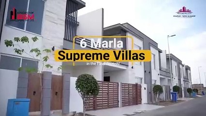5&6 Marla Supreme Villas Available For Sale New Metro City Kharian Sarai-Alamgir