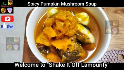 [Eng Sub] Spicy Pumpkin Mushroom Soup Recipe