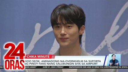 Byeon Woo Seok, nag-sample ng ilang tagalog words; Iba pang cast ng "Widows' War", ipinakilala; Finale week ng "My Guardian Alien" l 24 Oras