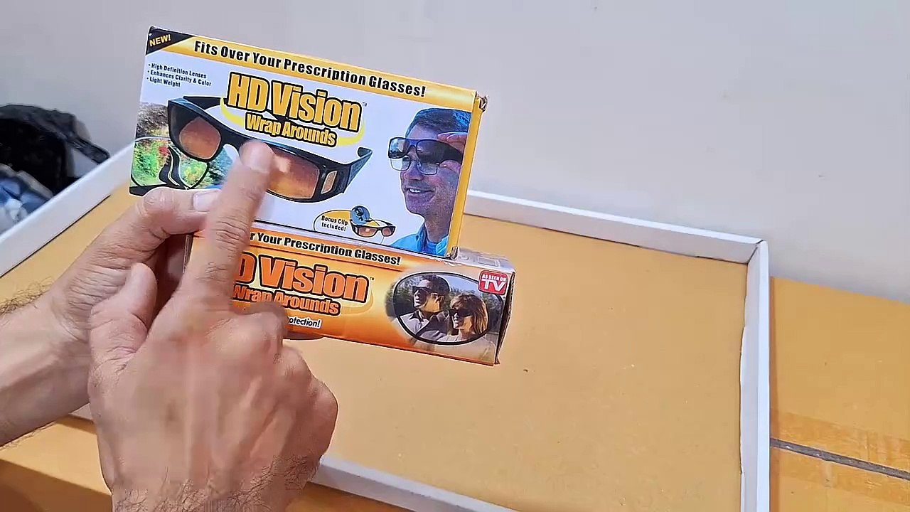 Unboxing and Review of NIGHT HD VISION DRIVING ANTI GLARE EYEGLASSES