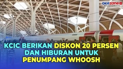 Semarakkan HUT Kota Jakarta ke-497, KCIC Berikan Kejutan untuk Penumpang Whoosh