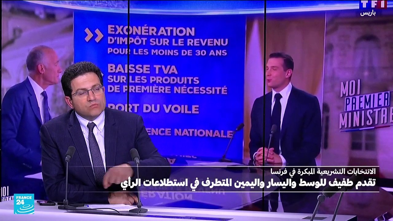 "ماكرون:"لا تخافوا" من الانتخابات...ولوبان:"لن يبقى أمامه سوى الاستقالة