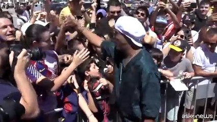 Per Ronaldinho una stella sulla Walk of Fame in Catalogna