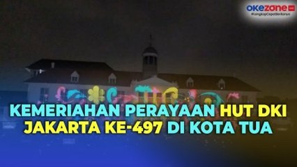 Bertabur Cahaya, Intip Kemeriahan Perayaan HUT DKI Jakarta ke-497 di Kota Tua