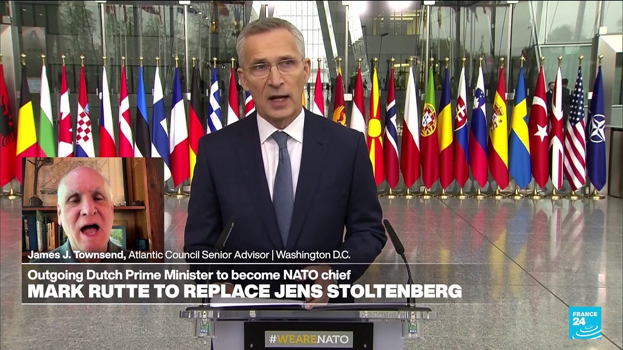 Former Dutch Prime Minister Mark Rutte to replace Jens Stoltenberg at the head of NATO
