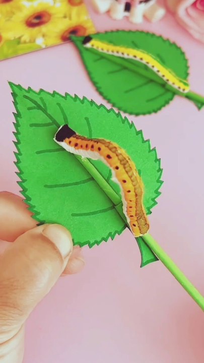 Make the caterpillar//carft