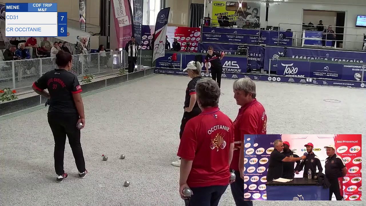 CHAMPIONNAT DE FRANCE X3 M & F - DOUAISIS 2024 - 8è CD81 VS CR OCCITANIE