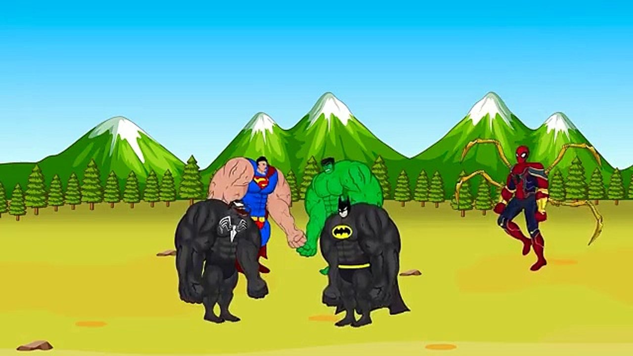 Team HULK, SUPER MAN, VENOM vs IRON SPIDERMAN : Returning from the Dead SECRET - SUPER HEROES MOVIE