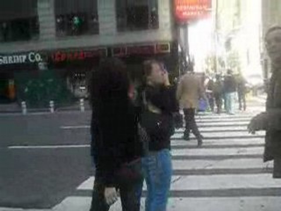 Dans les rue de Broadway