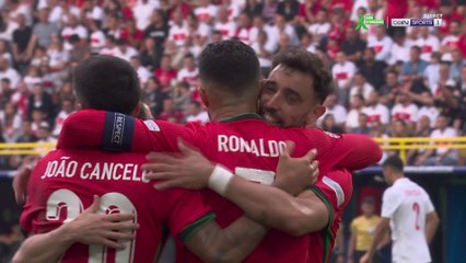 Euro 2024 : Ronaldo à la passe, Fernandes à la finition, le Portugal déroule