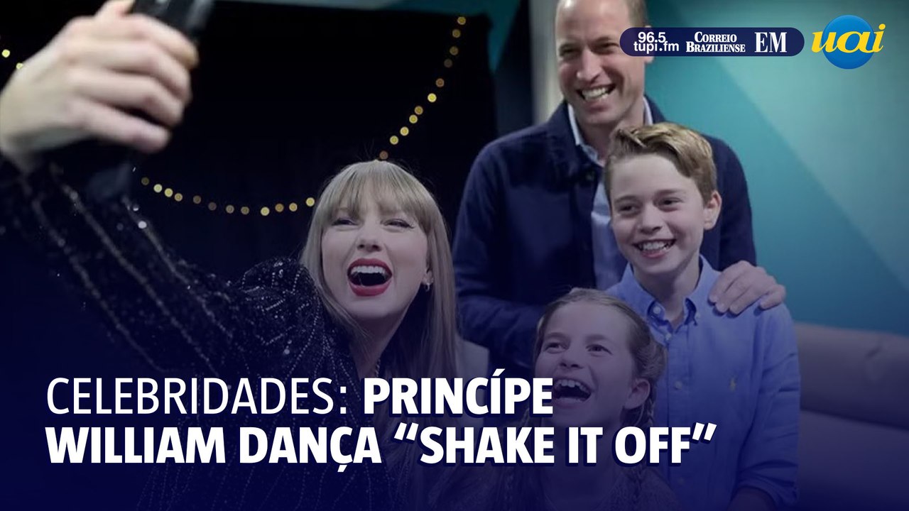 Príncipe William comemora aniversário ao lado dos filhos em show de Taylor Swift