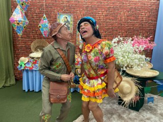 Com muito humor, Maria Calado e Zé do Vale mostram ‘Terrinha Boa’ no Arraiá do Olho Vivo na TV Diário