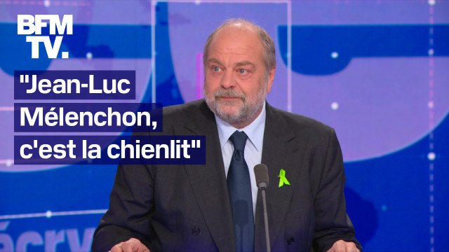 Jean-Luc Mélenchon, c'est la chienlit : l'interview d'Éric Dupond-Moretti en intégralité