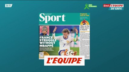 La presse européenne souligne l'importance de Mbappé - Foot - Euro 2024 - Bleus