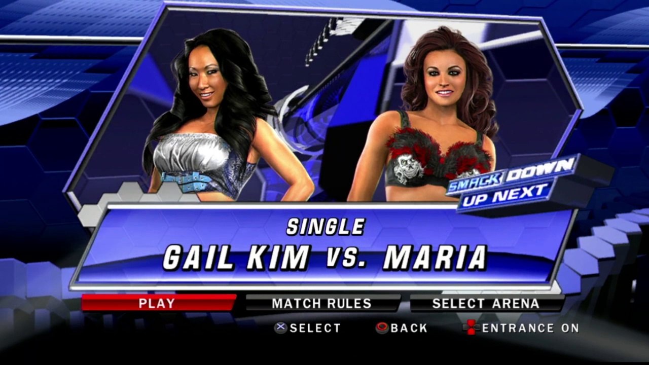 WWE Smackdown vs. Raw 2010 - Gail Kim vs. Maria