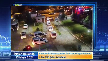 Çember-18 Operasyonları İle Arama Kaydı Bulunan 4 Bin 995 Şahıs Yakalandı
