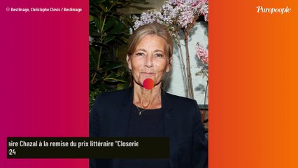 Claire Chazal avoue regretter sa faible présence télévisuelle : "Que l'on me donne une place sur une chaîne m'irait très bien"