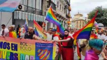 Manifestación en apoyo al colectivo LGTBI en Toledo