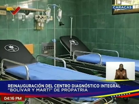 Gobierno Nacional entrega rehabilitado el CDl Bolívar y Martí de la parroquia Sucre en Caracas