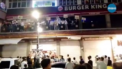 Diyarbakır’da Burger King ve Starbucks’a saldırı