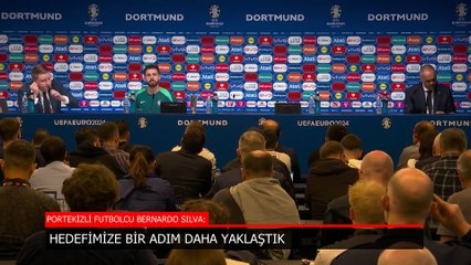 Bernardo Silva: Türkiye bastırdı ama biz de onların baskısına karşılık verdik