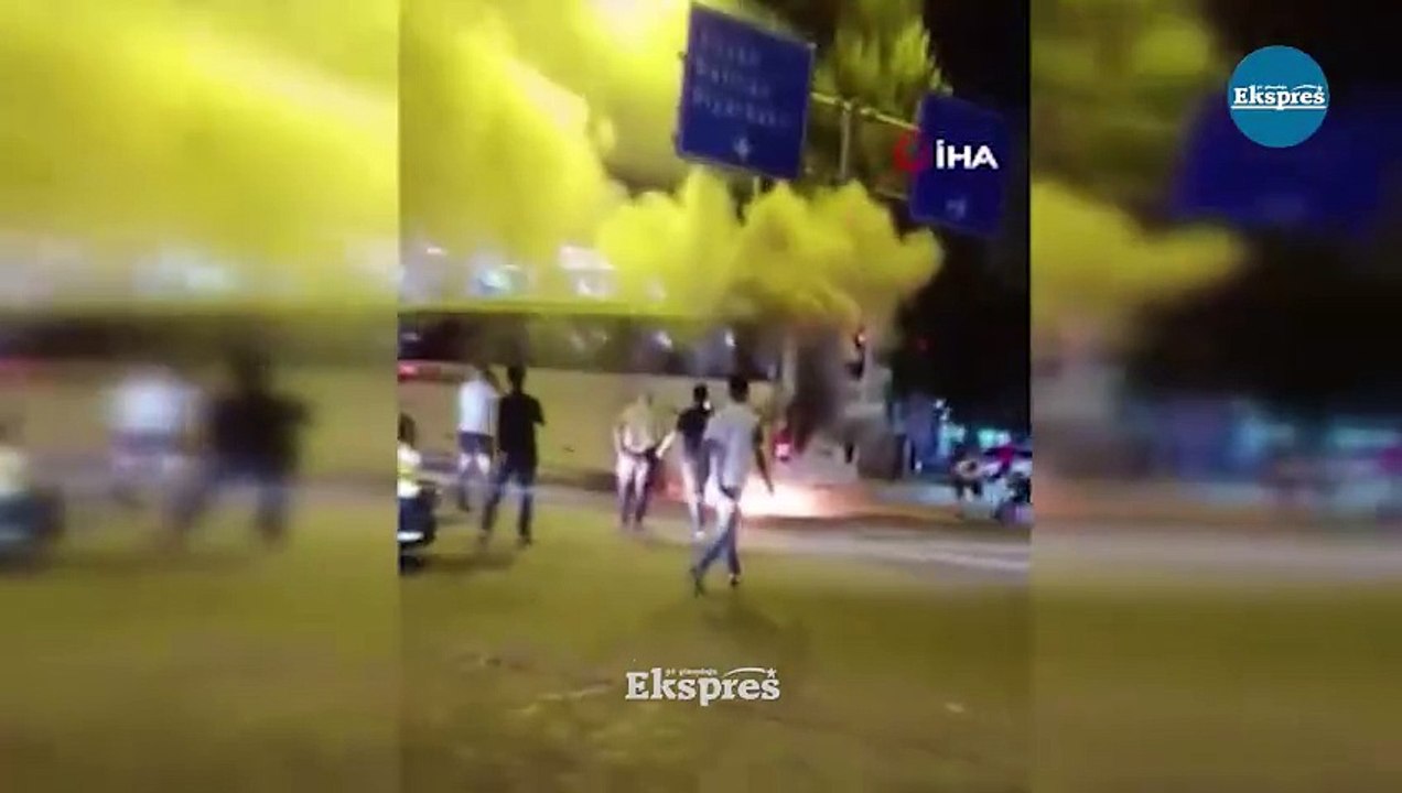 Diyarbakır yolcu otobüsü Batman’da yandı