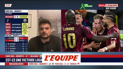 La Belgique l'emporte contre la Roumanie et se relance - Foot - Euro 2024