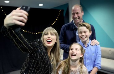 El príncipe Guillermo llevó a sus hijos al concierto de Taylor Swift